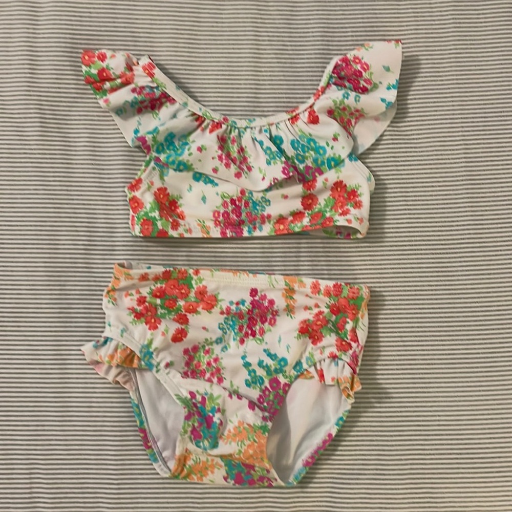 BOGO Janie and Jack - Baby Floral Bikini - 12-18 months